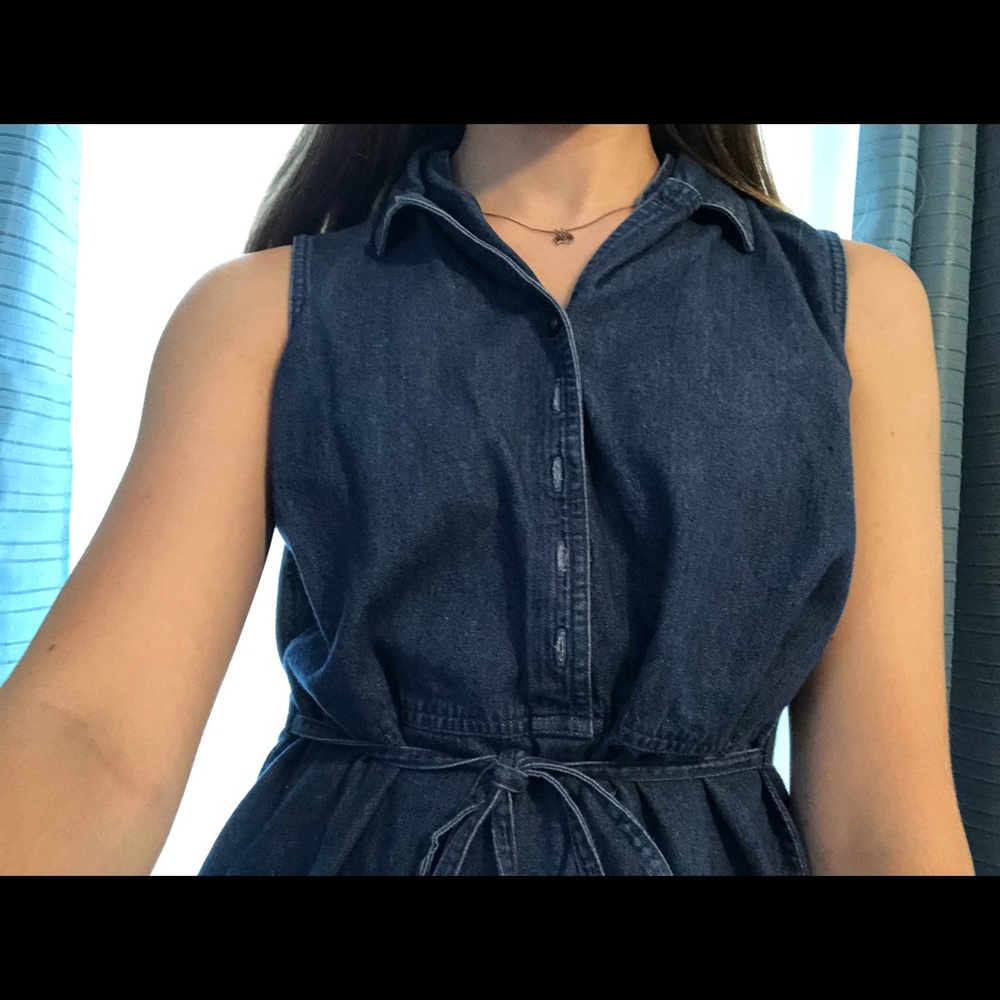 Karen Scott Denim Dress